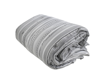 Покрывало Cleo "VELLO D`ORO" 220*240 (220/007-VDR, Полоска,Серый) Покрывало Cleo "VELLO D`ORO" 220*240 (220/007-VDR, Полоска,Серый)