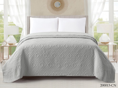 Покрывало Cleo "CAROLINE" 200*220 (200/013-CN, Однотонное, Серый) Покрывало Cleo "CAROLINE" 200*220 (200/013-CN, Однотонное, Серый)