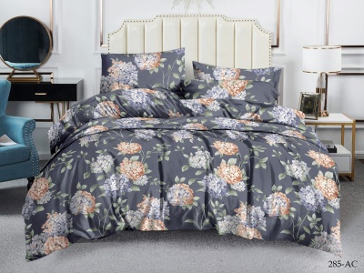 КПБ Cleo полисатин "Art Color" полуторный 145*215*1 150*220*1(±5) 70*70*2(±2) (15/285-AC, Цветы, Мультиколор) КПБ Cleo полисатин "Art Color" полуторный 145*215*1 150*220*1(±5) 70*70*2(±2) (15/285-AC, Цветы, Мультиколор)