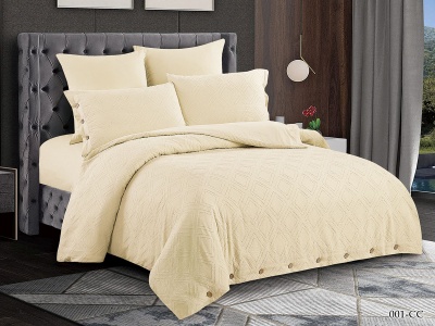 КПБ Cleo "Candy Cotton" двуспальный 180*210*1 230*250*1(±5) 50*70+7*2(±2) 70*70*2(±2)  (21/001-CC, Однотонное, Бежевый) КПБ Cleo "Candy Cotton" двуспальный 180*210*1 230*250*1(±5) 50*70+7*2(±2) 70*70*2(±2)  (21/001-CC, Однотонное, Бежевый)