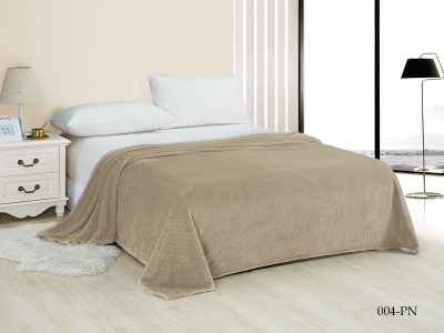 Плед CL HOME "Pinoli" велсофт евро 200*220 в атласной ленте  (200/004-PN/LA, Узоры, Бежевый) Плед CL HOME "Pinoli" велсофт евро 200*220 в атласной ленте  (200/004-PN/LA, Узоры, Бежевый)