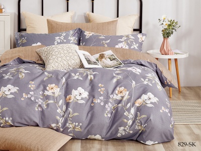 КПБ Cleo сатин набивной "Satin de Luxe" двуспальный 180*210*1 230*240*1(±5) 50*70*2(±2) (22/829-SK, Растения, Мультиколор) КПБ Cleo сатин набивной "Satin de Luxe" двуспальный 180*210*1 230*240*1(±5) 50*70*2(±2) (22/829-SK, Растения, Мультиколор)