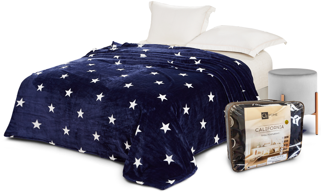 Поступление пледов "California"