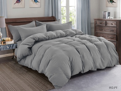 Ткань микросатин однотонный b-250cm 90 ± 5 гр/м2 (012-PT, Однотонное, Серый)