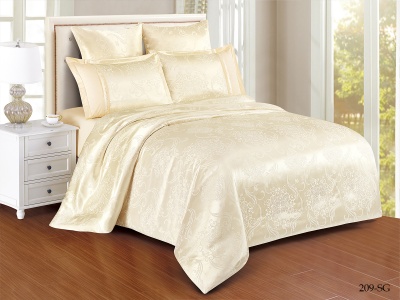 КПБ Cleo "Satin Jacquard" двуспальный 180*215*1 220*240*1(±5) 50*70+5*2(±2) 70*70*2(±2) (21/209-SG, Узоры, Желтый) КПБ Cleo "Satin Jacquard" двуспальный 180*215*1 220*240*1(±5) 50*70+5*2(±2) 70*70*2(±2) (21/209-SG, Узоры, Желтый)