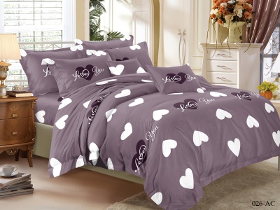 КПБ Cleo полисатин "Art Color" полуторный 145*215*1 150*220*1(±5) 70*70*2(±2) (15/026-AC, Оригинальное, Фиолетовый) КПБ Cleo полисатин "Art Color" полуторный 145*215*1 150*220*1(±5) 70*70*2(±2) (15/026-AC, Оригинальное, Фиолетовый)