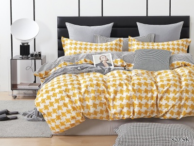 КПБ Cleo сатин набивной "Satin de Luxe" полуторный 150*210*1 160*230*1(±5) 50*70*2(±2) (16/820-SK, Геометрия, Мультиколор) КПБ Cleo сатин набивной "Satin de Luxe" полуторный 150*210*1 160*230*1(±5) 50*70*2(±2) (16/820-SK, Геометрия, Мультиколор)