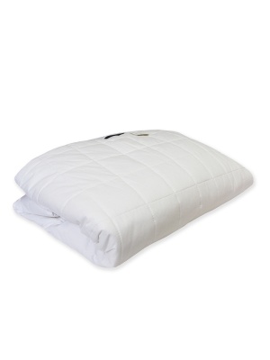 Наматрасник Cleo "Cotton line" 200*200*35  (200/001-CL, Однотонное, Белый)