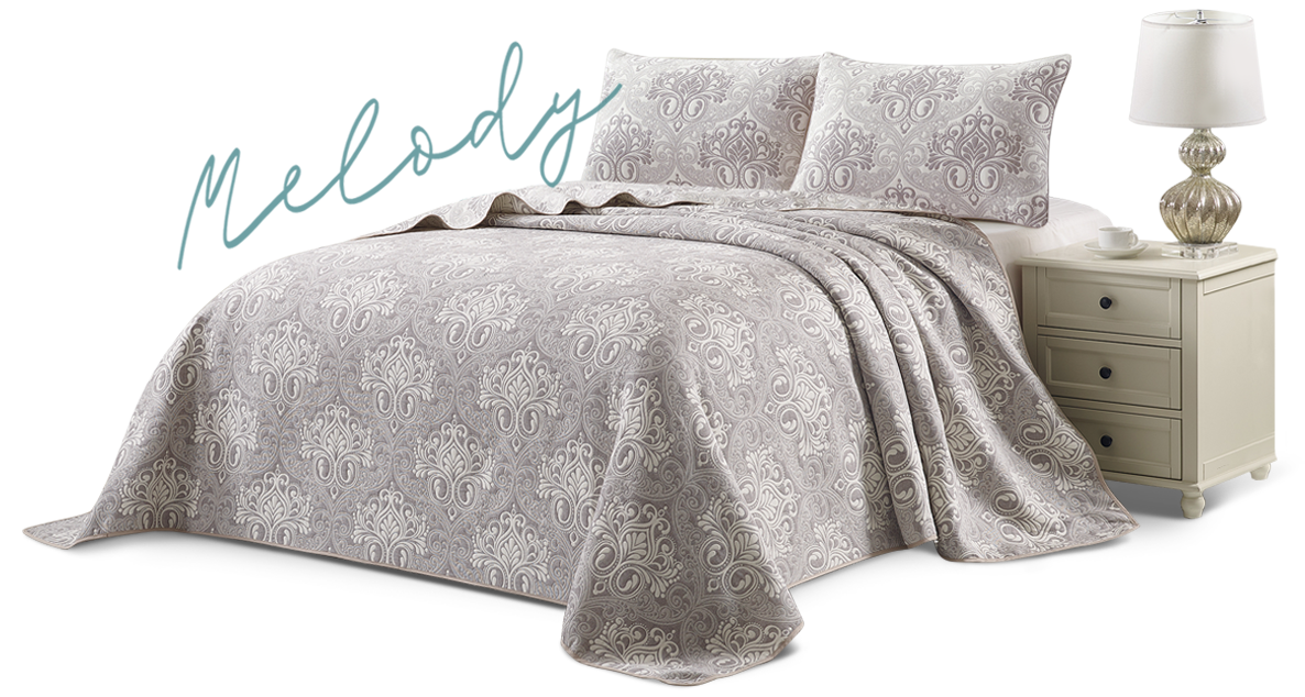 Поступление хлопковых покрывал "MELODY"