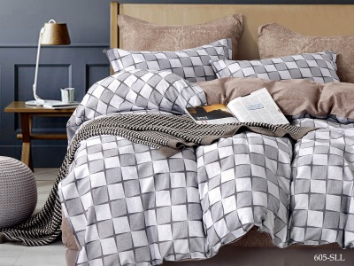 КПБ Cleo сатин набивной "Satin euro max" двуспальный 175*215*1 200*220*1(±5) 50*70*2(±2) (22/605-SLL, Геометрия, Мультиколор) КПБ Cleo сатин набивной "Satin euro max" двуспальный 175*215*1 200*220*1(±5) 50*70*2(±2) (22/605-SLL, Геометрия, Мультиколор)