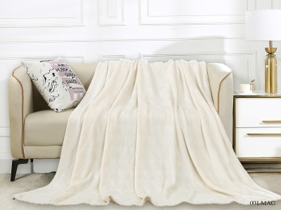 Плед CL HOME "Magnolia" велсофт полуторный 150*200 (150/004-MAG, Узоры, Молочный) Плед CL HOME "Magnolia" велсофт полуторный 150*200 (150/004-MAG, Узоры, Молочный)