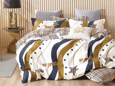 КПБ Cleo сатин набивной "Satin euro max" двуспальный 175*215*1 200*220*1(±5) 50*70*2(±2) (22/048-SLL, Оригинальное, Мультиколор)