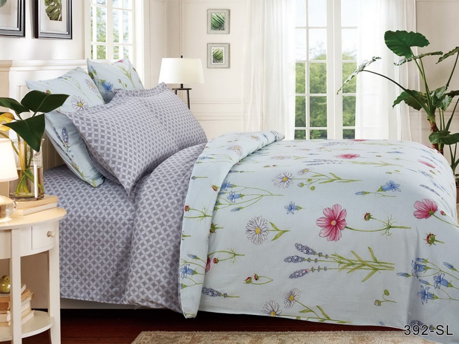 КПБ Cleo сатин набивной "Satin Lux" 392-SL