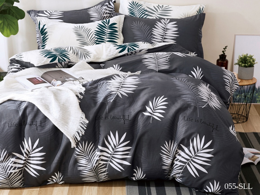 КПБ Cleo сатин набивной "Satin euro max" 055-SLL