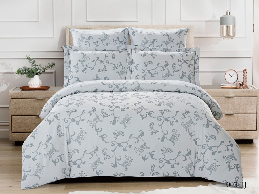 КПБ Cleo "Tencel Jacquard" евро 200*220 230*250*1(±5) 50*70+5*2(±2) 70*70*2(±2) (31/003-TJ, Узоры, Белый) КПБ Cleo "Tencel Jacquard" евро 200*220 230*250*1(±5) 50*70+5*2(±2) 70*70*2(±2) (31/003-TJ, Узоры, Белый)