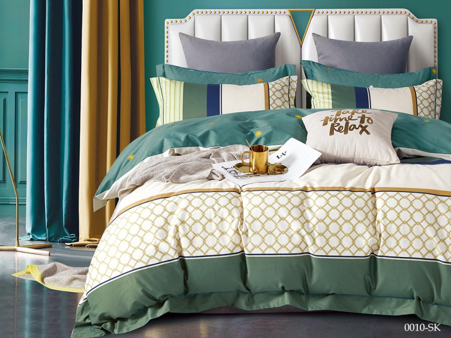 КПБ Cleo сатин набивной "Satin de Luxe" 0010-SK