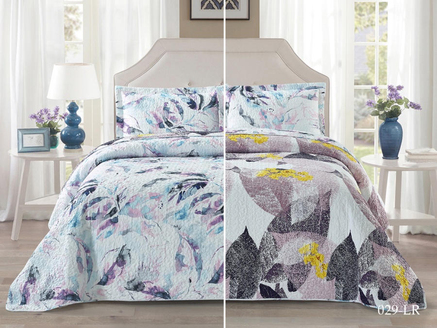 Покрывало Cleo "CLER" 160*220 50*70 (160/029-LR, Абстракция, Мультиколор)