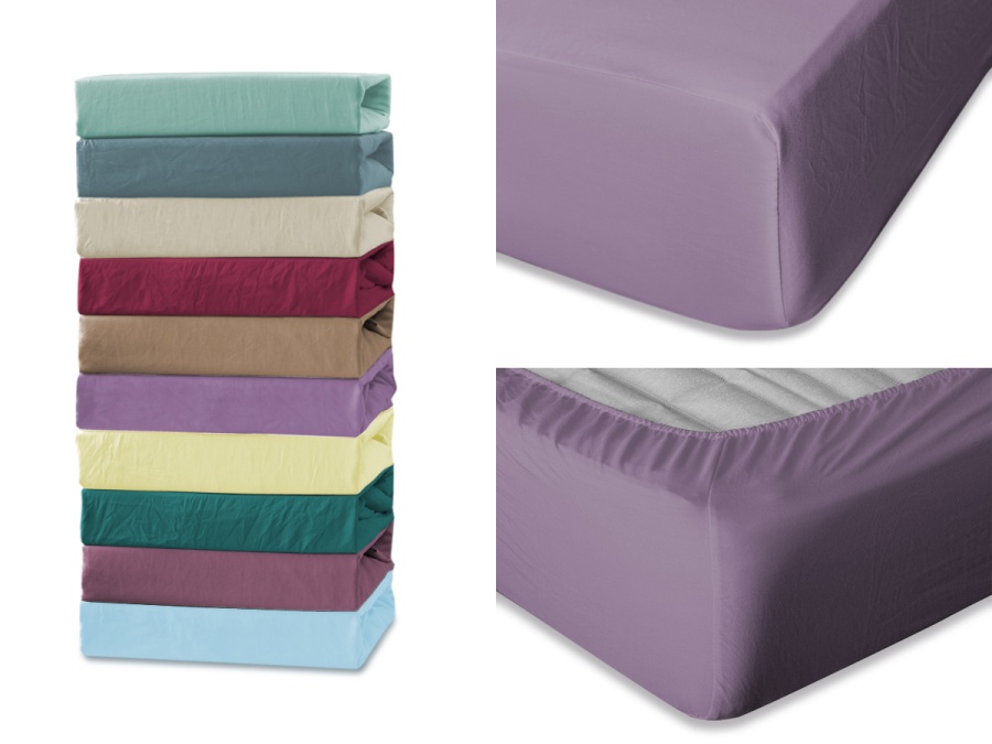 Простыня Cleo микросатин на резинке 029-MS Простыня Cleo микросатин на резинке 029-MS