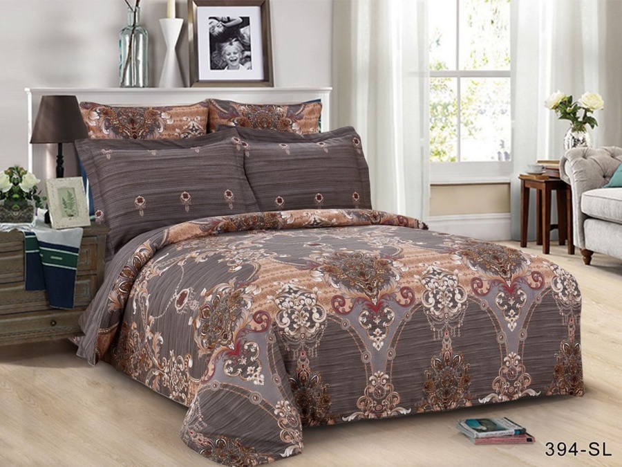 КПБ Cleo сатин набивной "Satin Lux" 394-SL