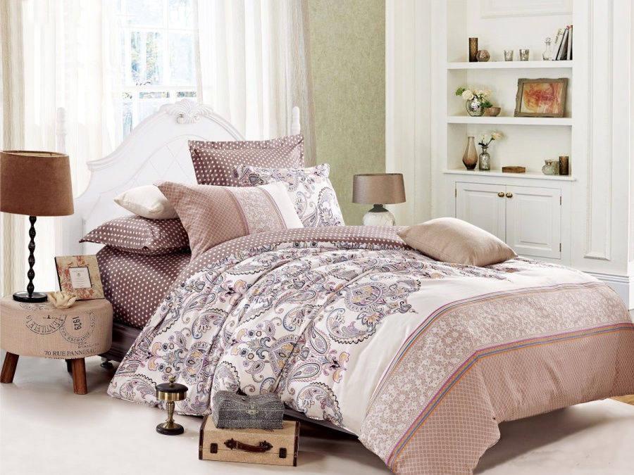 КПБ Cleo сатин набивной "Satin Lux" 070-SL