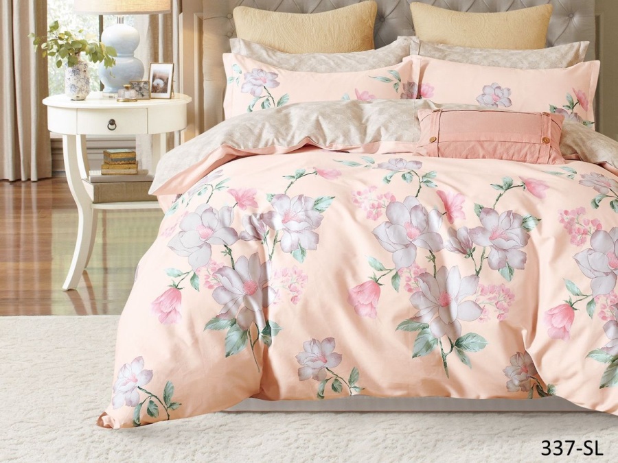 КПБ Cleo сатин набивной "Satin Lux" 337-SL КПБ Cleo сатин набивной "Satin Lux" 337-SL