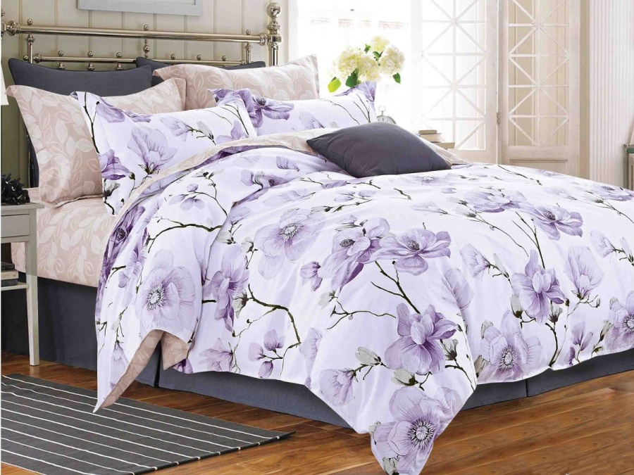 КПБ Cleo сатин набивной "Satin Lux" 086-SL КПБ Cleo сатин набивной "Satin Lux" 086-SL