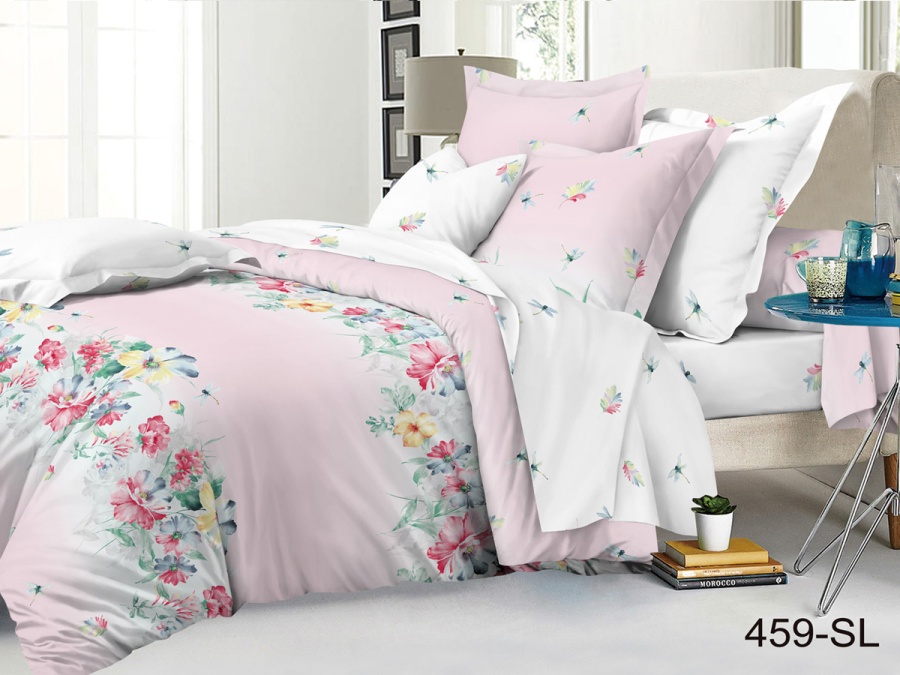 КПБ Cleo сатин набивной "Satin Lux" 459-SL