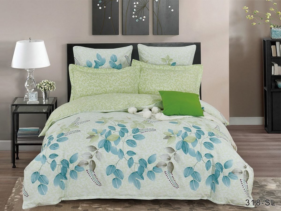 КПБ Cleo сатин набивной "Satin Lux" 318-SL КПБ Cleo сатин набивной "Satin Lux" 318-SL