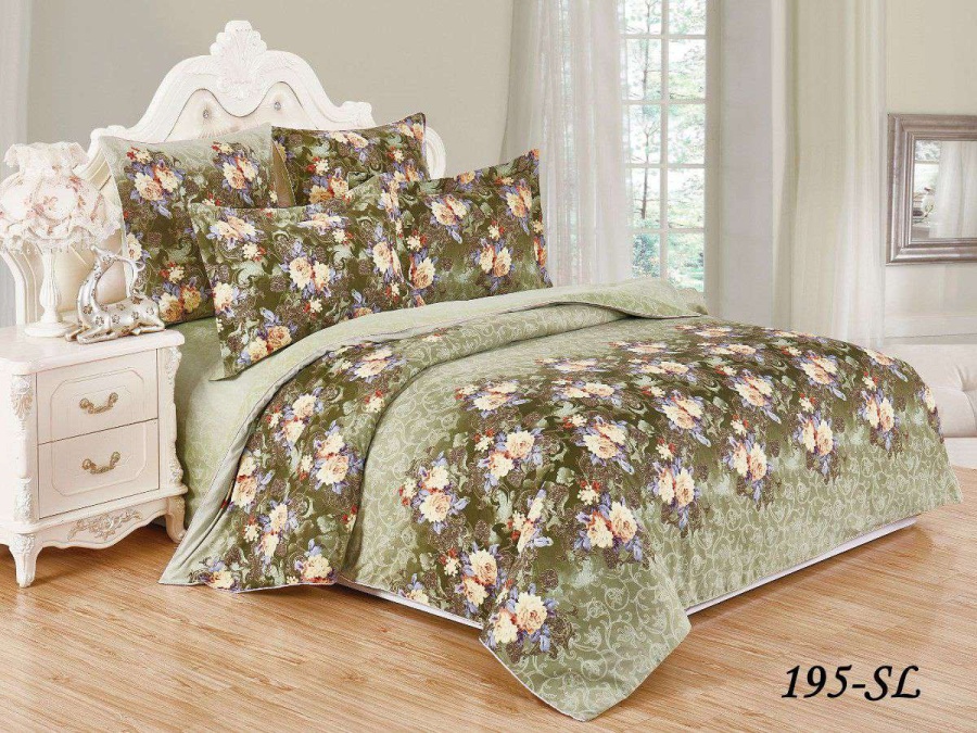 КПБ Cleo сатин набивной "Satin Lux" 195-SL