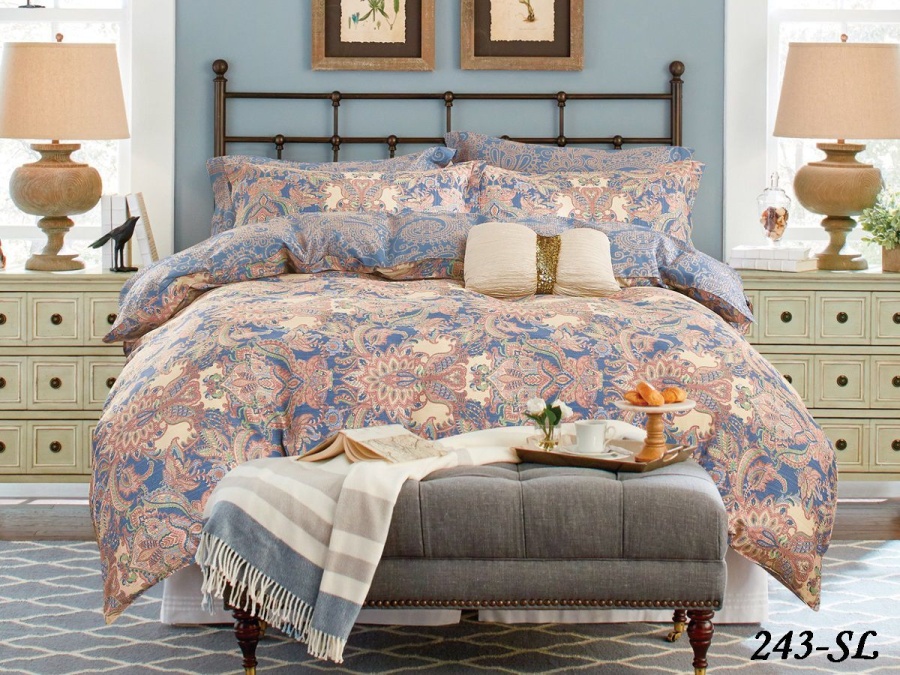 КПБ Cleo сатин набивной "Satin Lux" 243-SL