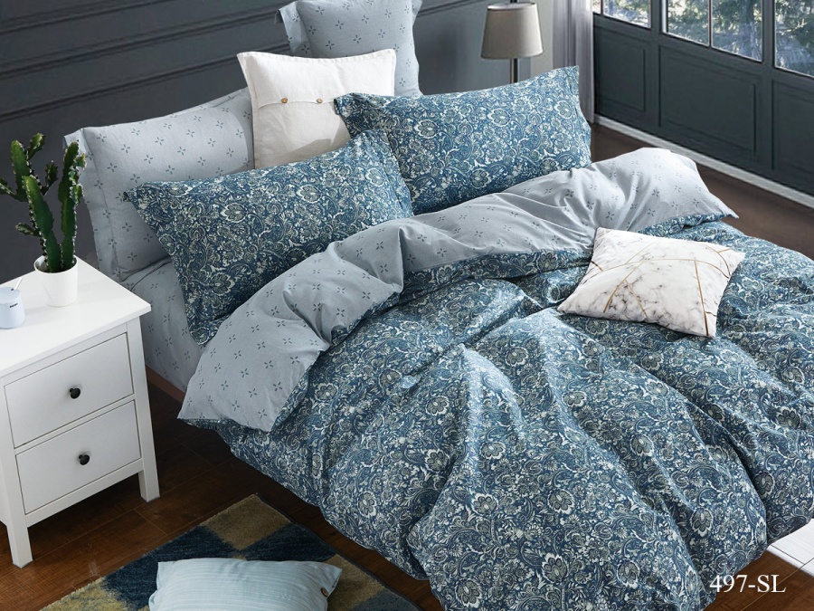 КПБ Cleo сатин набивной "Satin Lux" 497-SL