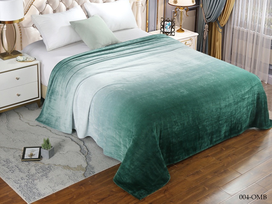 Плед Cleo "OMBRE" велсофт 004-OMB