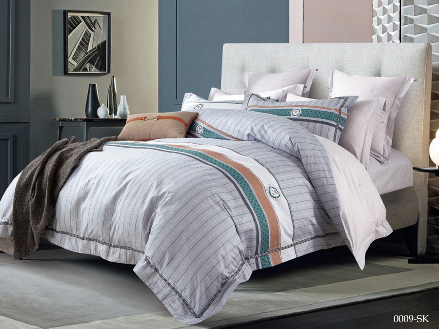 КПБ Cleo сатин набивной "Satin de Luxe" 0009-SK