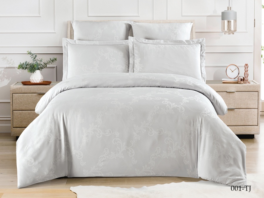 КПБ Cleo "Tencel Jacquard" двуспальный 180*210 230*250*1(±5) 50*70+5*2(±2) 70*70*2(±2) (21/001-TJ, Узоры, Серый) КПБ Cleo "Tencel Jacquard" двуспальный 180*210 230*250*1(±5) 50*70+5*2(±2) 70*70*2(±2) (21/001-TJ, Узоры, Серый)