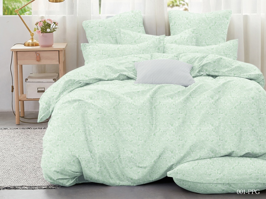 КПБ макопоплин  "Poplin Jacquard" 001-PPG