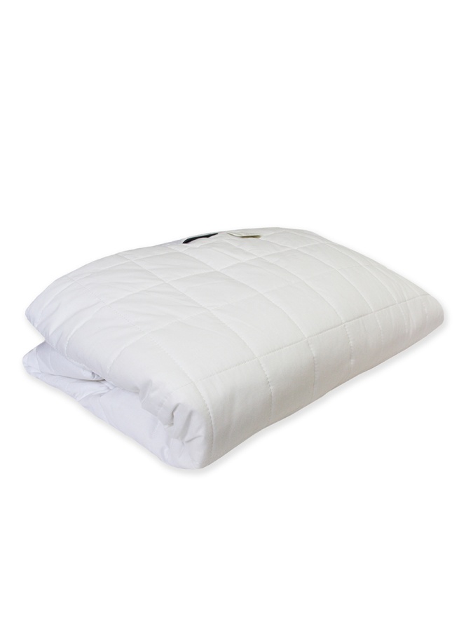 Наматрасник Cleo "Cotton line" 200*200*35  (200/001-CL, Однотонное, Белый)