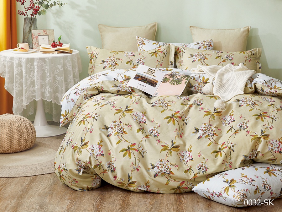 КПБ Cleo сатин набивной "Satin de Luxe" 0032-SK