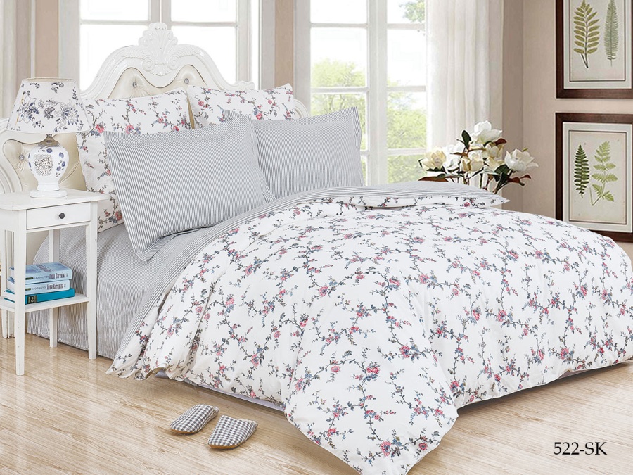 КПБ Cleo сатин набивной "Satin de Luxe" 522-SK