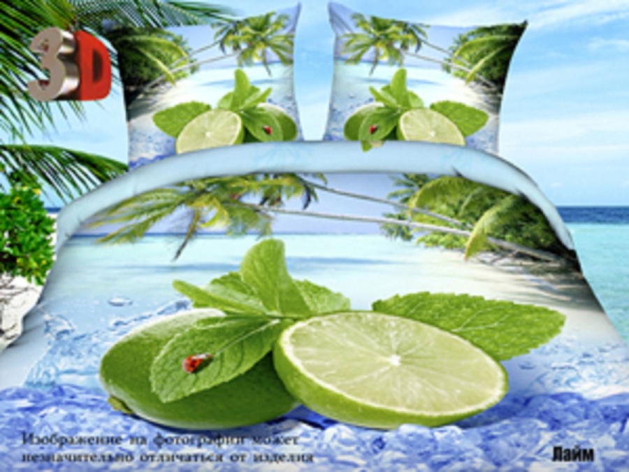 КПБ Cleo сатин ПВХ упаковка 1025-3D КПБ Cleo сатин ПВХ упаковка 1025-3D