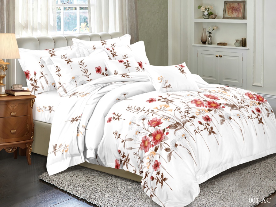 КПБ Cleo полисатин "Art Color" 001-AC