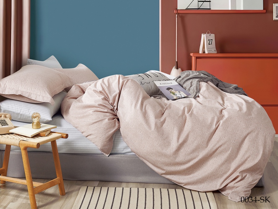 КПБ Cleo сатин набивной "Satin de Luxe" 0034-SK