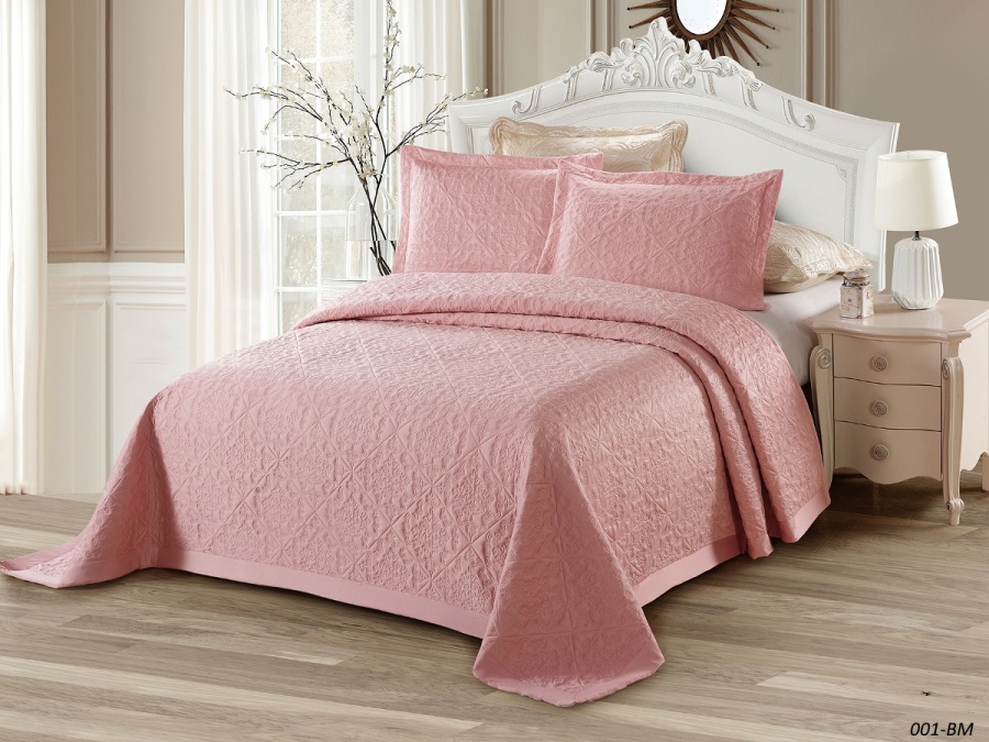 Покрывало Cleo "BLUMARINE" 220*240 50*70+5*2 (220/001-BM, Однотонное , Розовый) Покрывало Cleo "BLUMARINE" 220*240 50*70+5*2 (220/001-BM, Однотонное , Розовый)