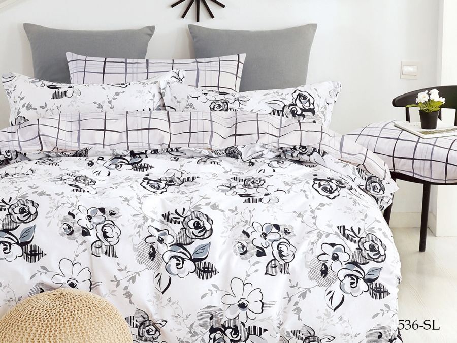 КПБ Cleo сатин набивной "Satin Lux" 536-SL