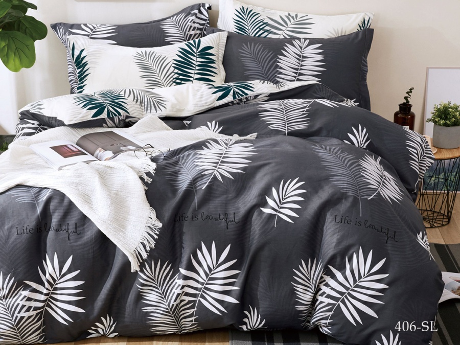 КПБ Cleo сатин набивной "Satin Lux" 406-SL