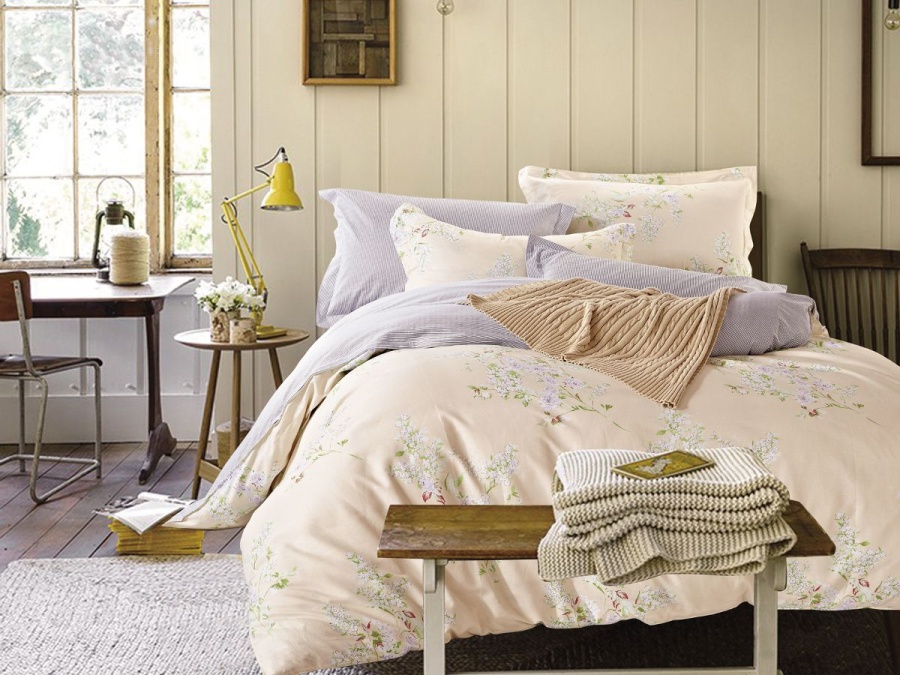 КПБ Cleo сатин набивной "Satin Lux" 076-SL КПБ Cleo сатин набивной "Satin Lux" 076-SL