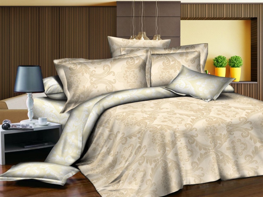 КПБ Cleo сатин набивной "Satin Lux" 007-SL КПБ Cleo сатин набивной "Satin Lux" 007-SL