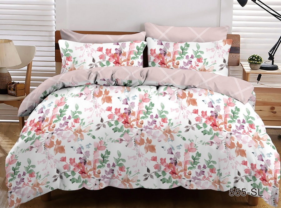 КПБ Cleo сатин набивной "Satin Lux" 555-SL