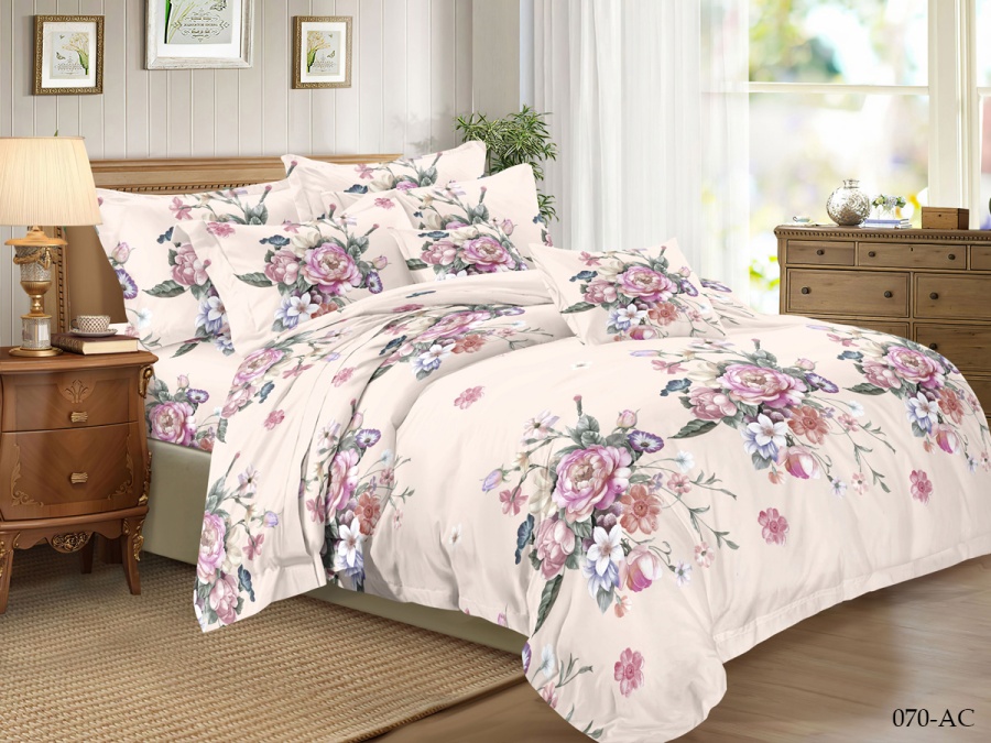 КПБ Cleo полисатин "Art Color" 070-AC