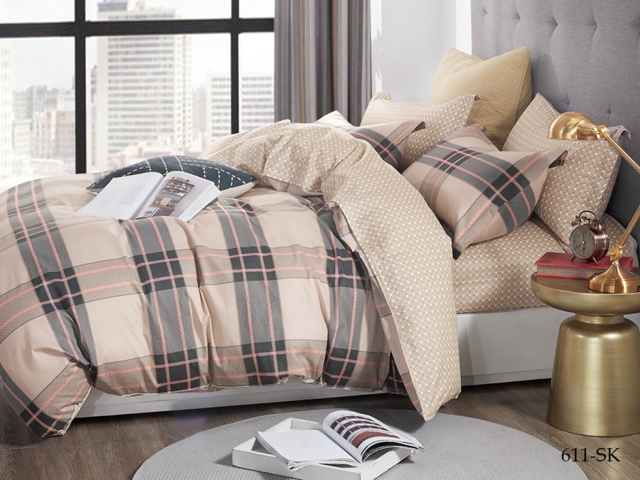 КПБ Cleo сатин набивной "Satin de Luxe" 611-SK