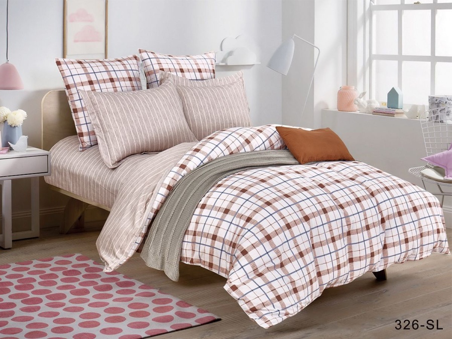 КПБ Cleo сатин набивной "Satin Lux" 326-SL